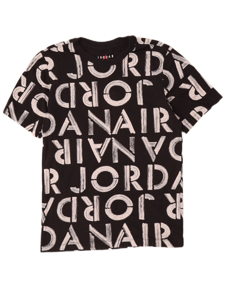 Jordan Mens Standard Fit Graphic T-Shirt Top Small Black