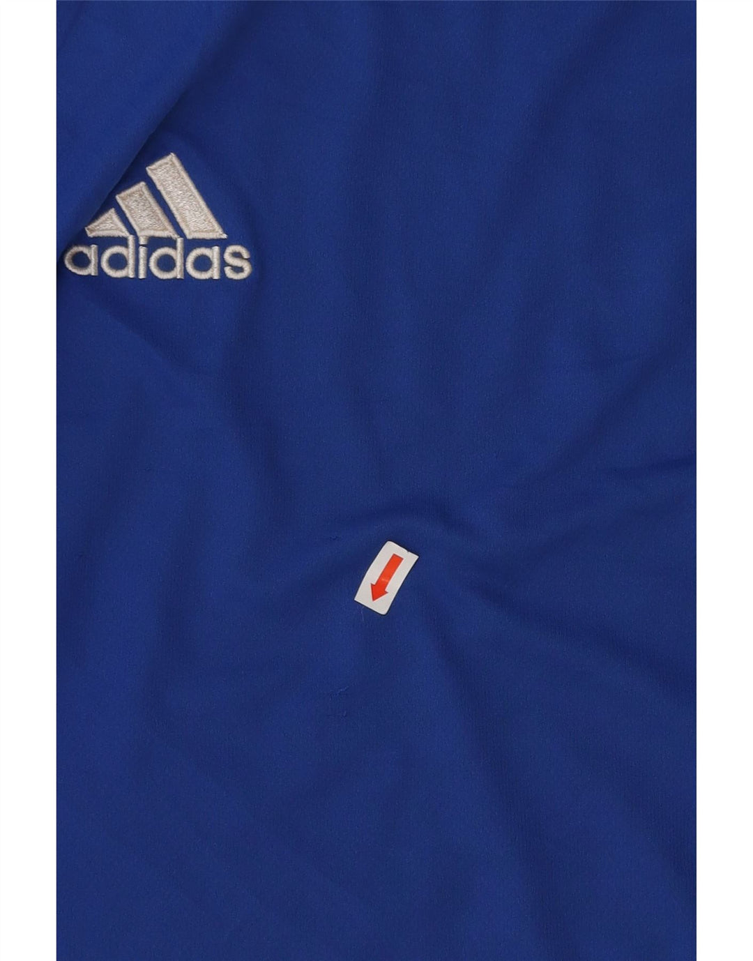 ADIDAS Mens Climalite T-Shirt Top Large Blue Colourblock Polyester