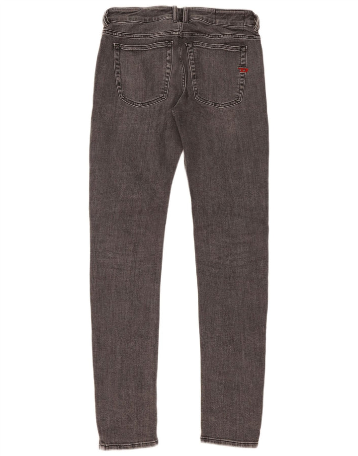 Diesel Mens Skinny Jeans W30 L32 Grey Cotton