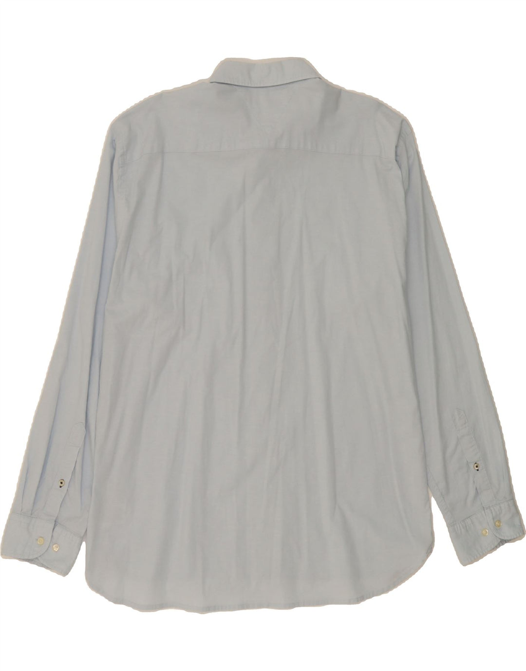 TOMMY HILFIGER Mens Flex Regular Fit Shirt 2XL Blue Cotton Vintage Tommy Hilfiger and Second-Hand Tommy Hilfiger from Messina Hembry 