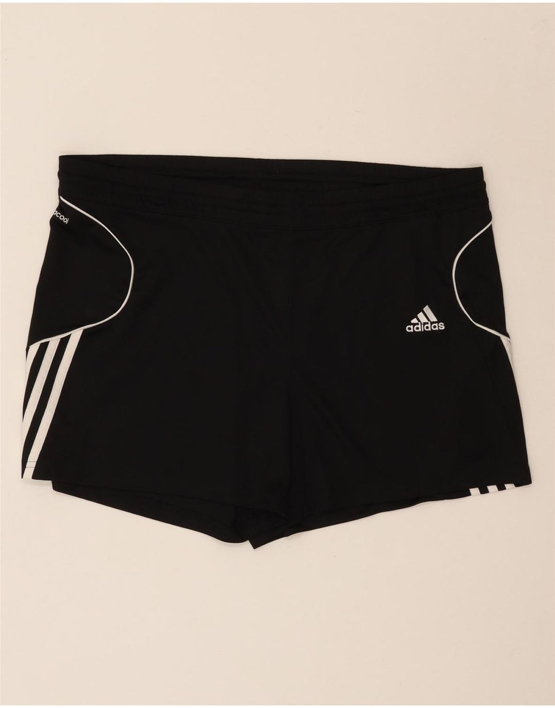 ADIDAS Womens Climacool Sport Shorts UK 12/14 Medium  Black