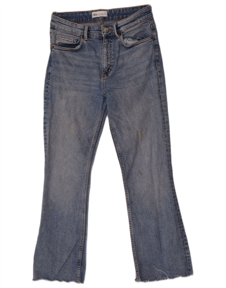 Zara Womens Bootcut Jeans EU 38 Small W28 L26 Blue Cotton