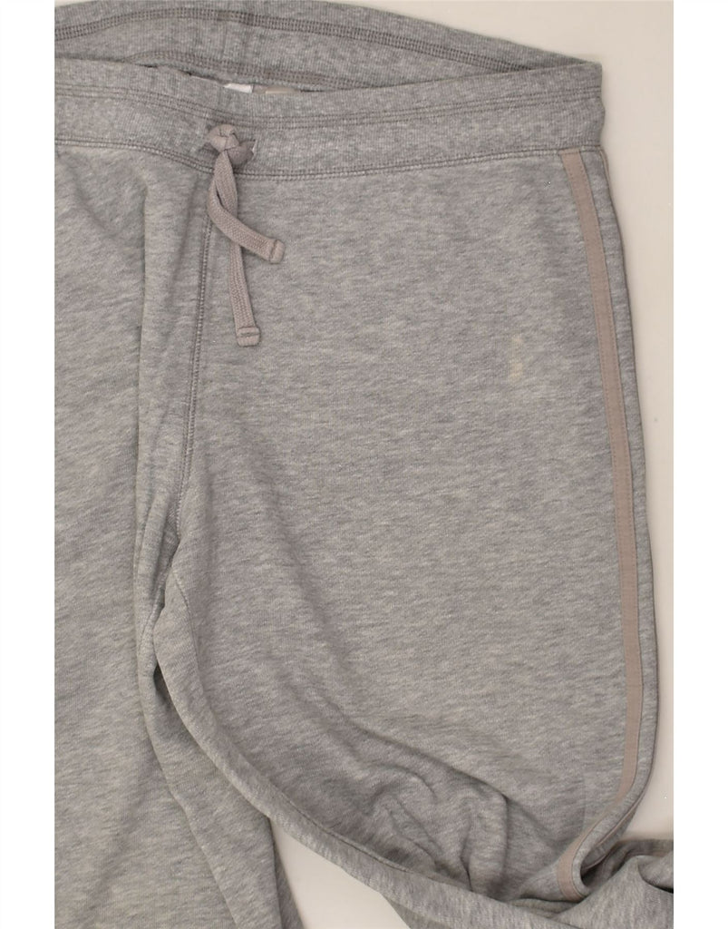 ADIDAS Womens Tracksuit Trousers UK 14 Large  Grey Cotton | Vintage Adidas | Thrift | Second-Hand Adidas | Used Clothing | Messina Hembry 