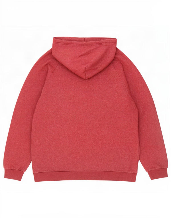 Under Armour Mens Hoodie Jumper 3XL Burgundy Cotton