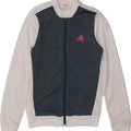 ADIDAS Boys Tracksuit Top Jacket 11-12 Years White Colourblock Polyester Vintage Adidas and Second-Hand Adidas from Messina Hembry 
