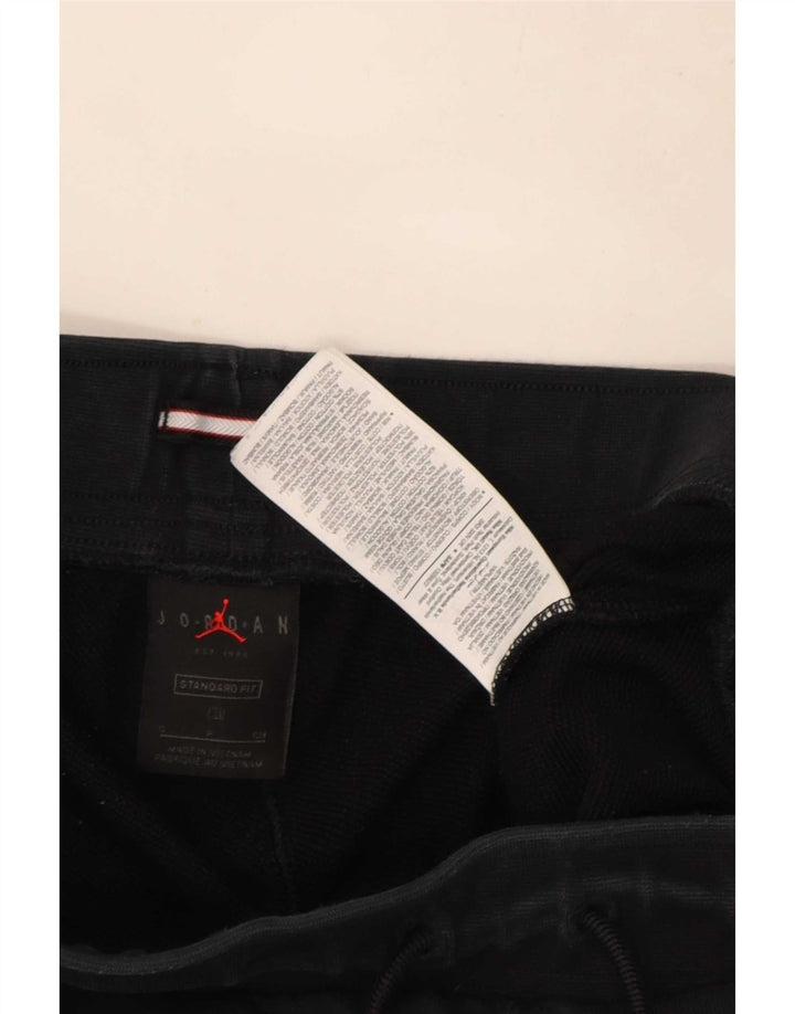 Jordan Mens Standard Fit Sport Shorts Small Black Cotton