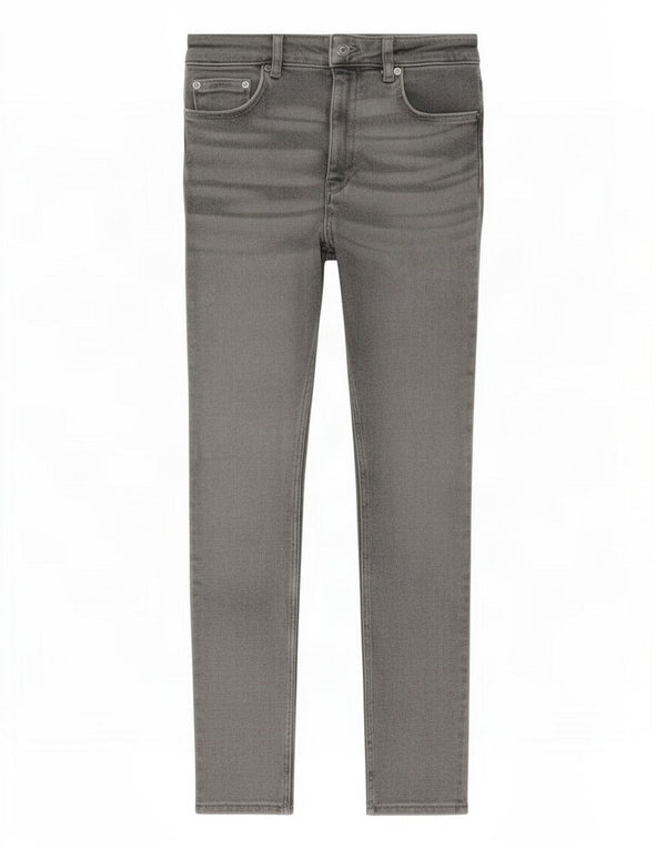 Zara Womens High Waist Skinny Jeans EU 38 Small W28 L26 Grey