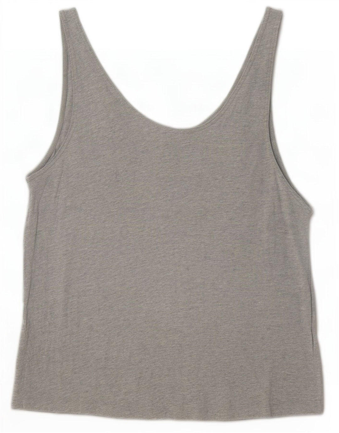 Puma Womens Graphic Vest Top UK 10 Small Grey Flecked