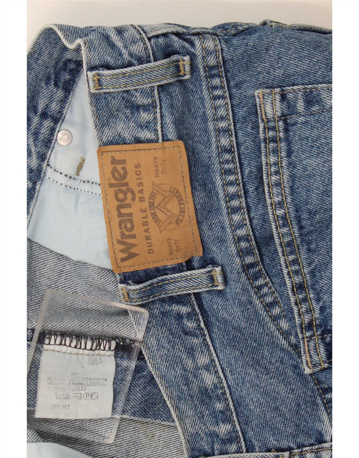 Wrangler Womens Denim Shorts W38 XL Blue Cotton