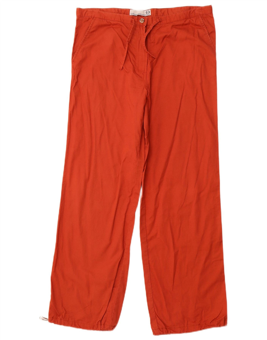 SERGIO TACCHINI Womens Casual Trousers IT 44 Medium W32 L29 Orange