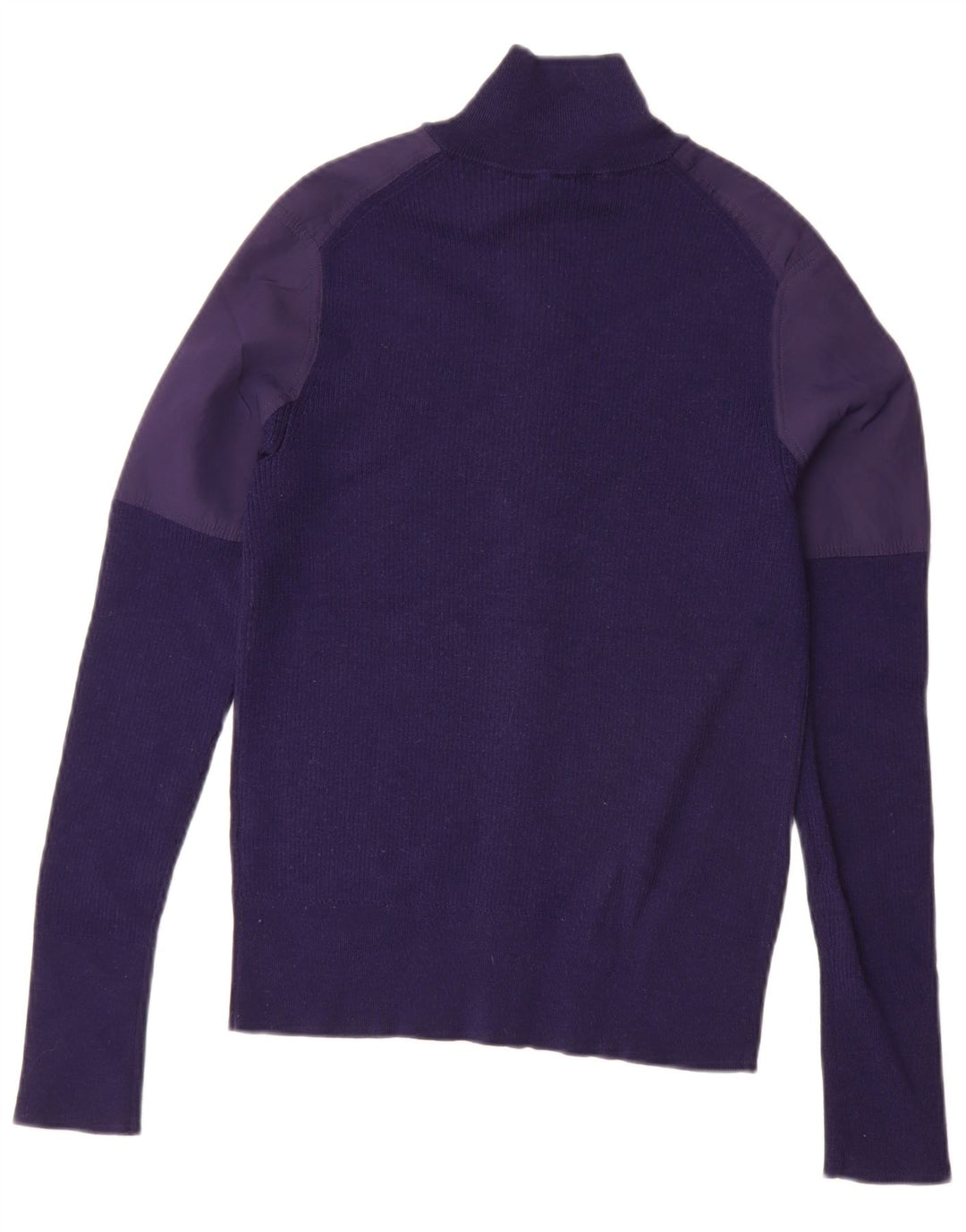 Cos Mens Cardigan Sweater Small Navy Blue Colourblock