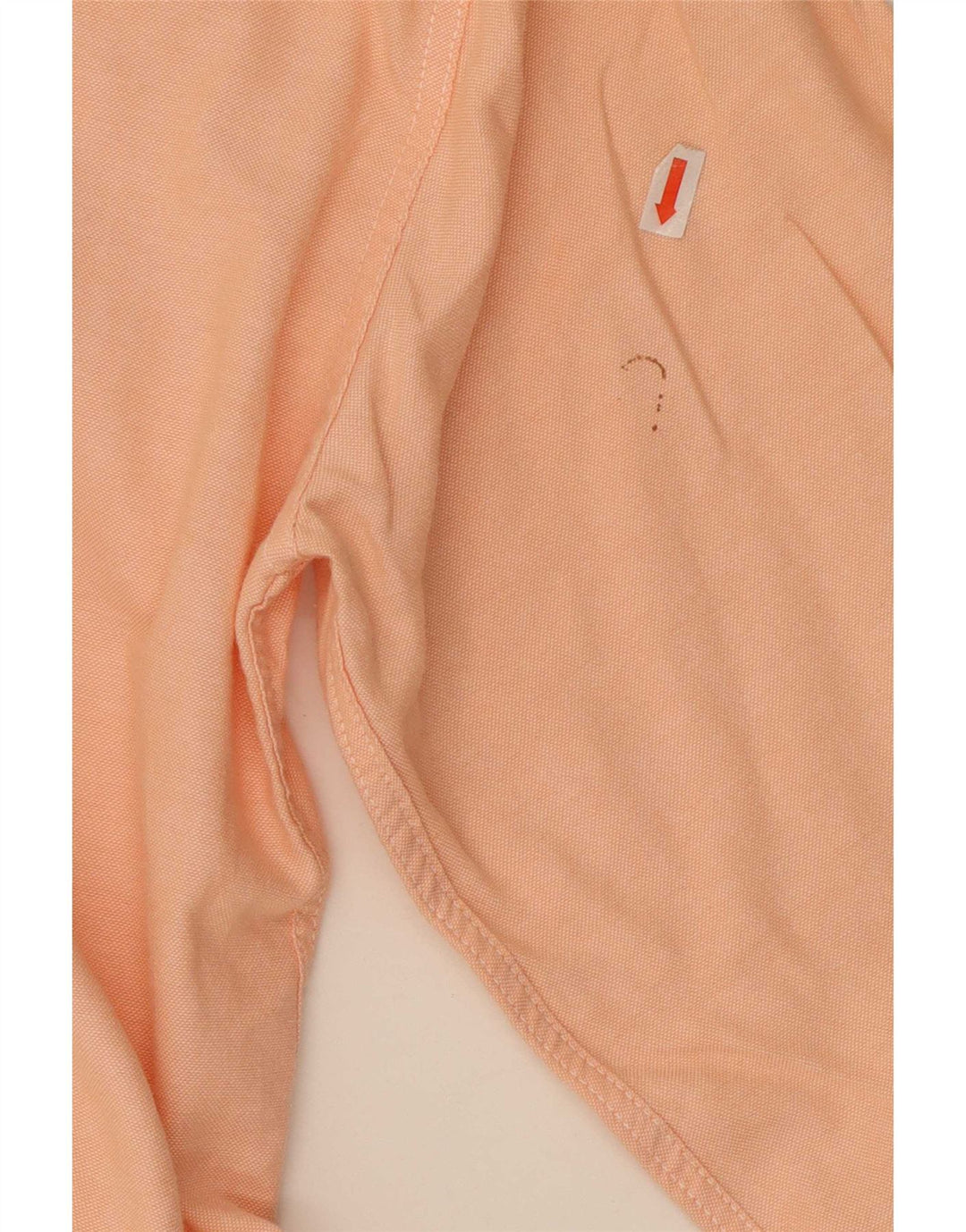 Rifle Mens Shirt Small Orange Cotton