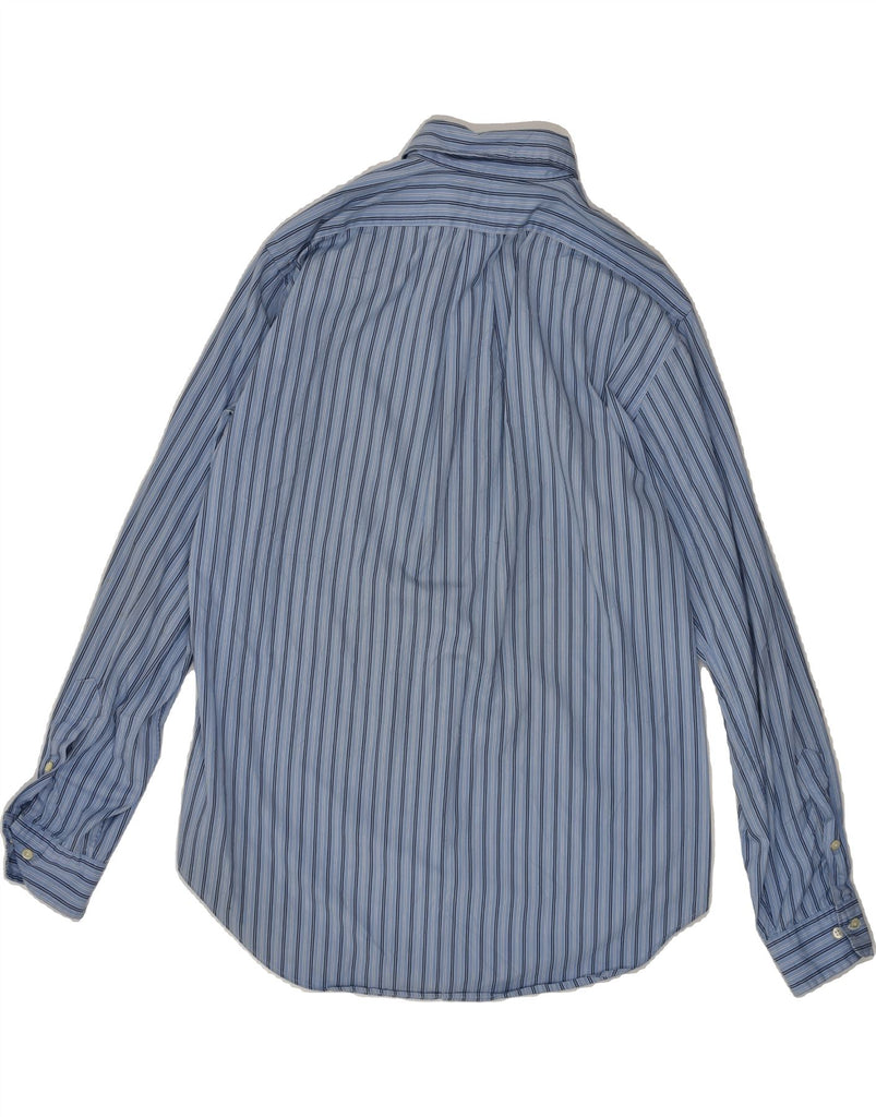 RALPH LAUREN Mens Classic Fit Shirt Size 15 1/2 Medium Blue Pinstripe | Vintage Ralph Lauren | Thrift | Second-Hand Ralph Lauren | Used Clothing | Messina Hembry 