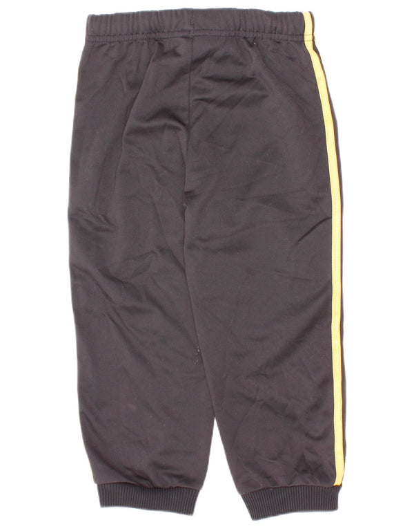 Adidas Baby Boys Joggers Tracksuit Trousers 18-24 Months Black Polyester