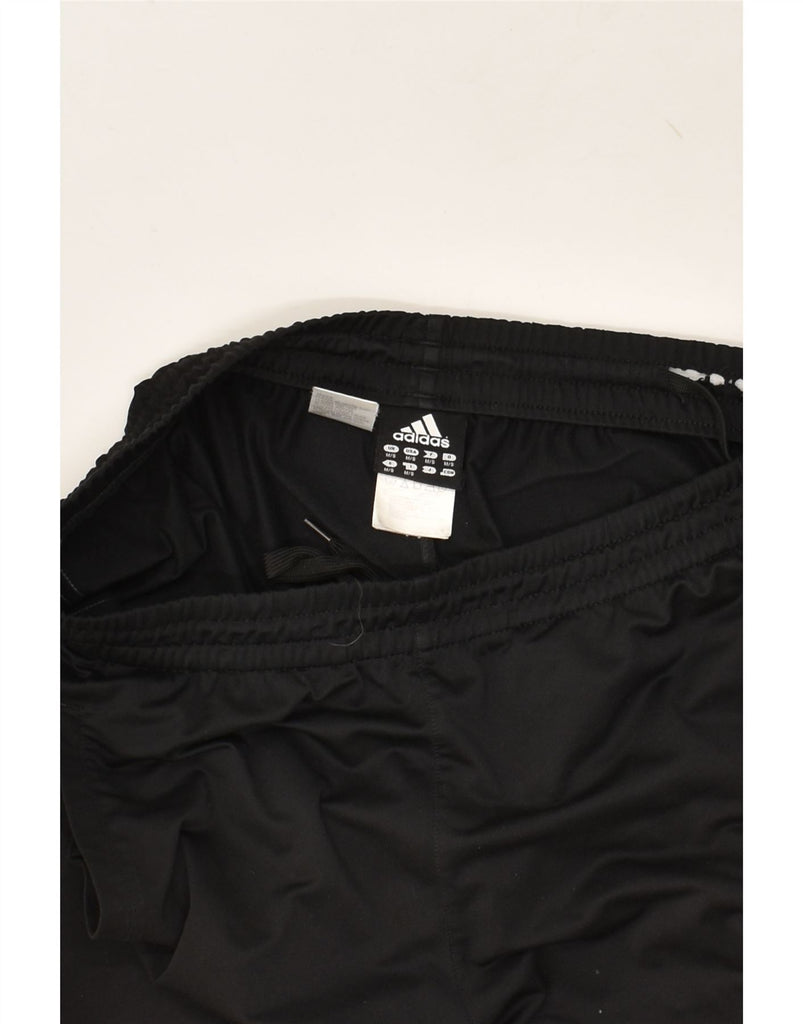 ADIDAS Mens Tracksuit Trousers Medium Black Polyester | Vintage Adidas | Thrift | Second-Hand Adidas | Used Clothing | Messina Hembry 