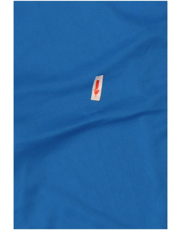 Adidas Mens Climalite Vest Top Medium Blue Polyester