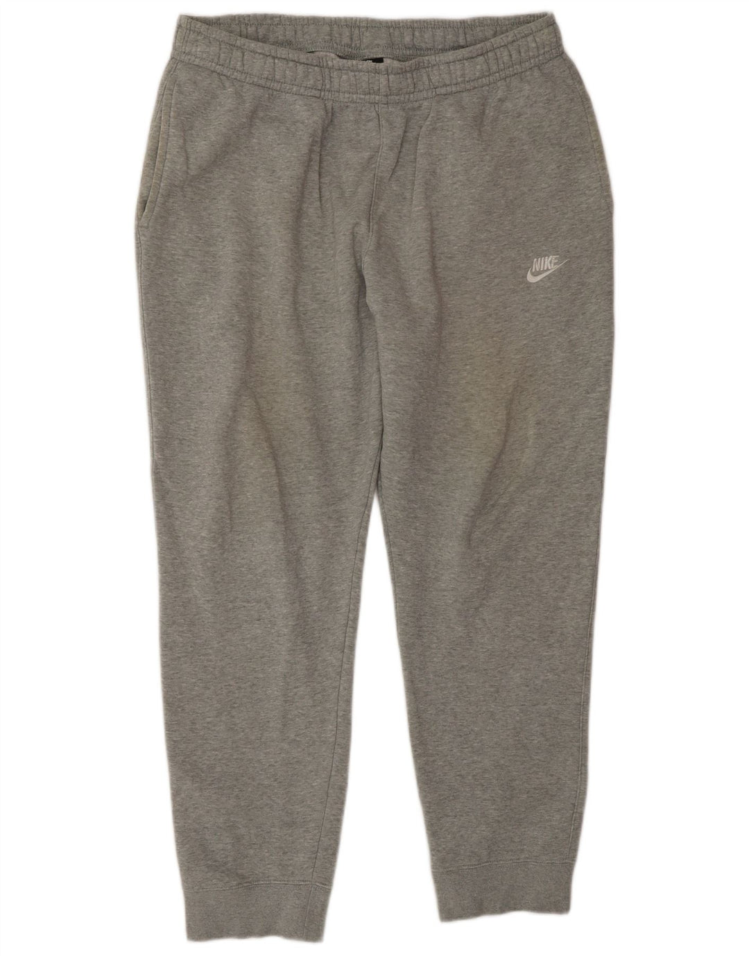 Nike Mens Tracksuit Trousers Joggers XL  Grey Cotton