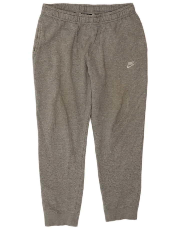 Nike Mens Tracksuit Trousers Joggers XL  Grey Cotton