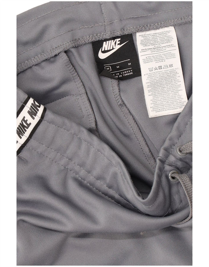 Nike Mens Graphic Tracksuit Trousers Joggers Medium Grey Colourblock