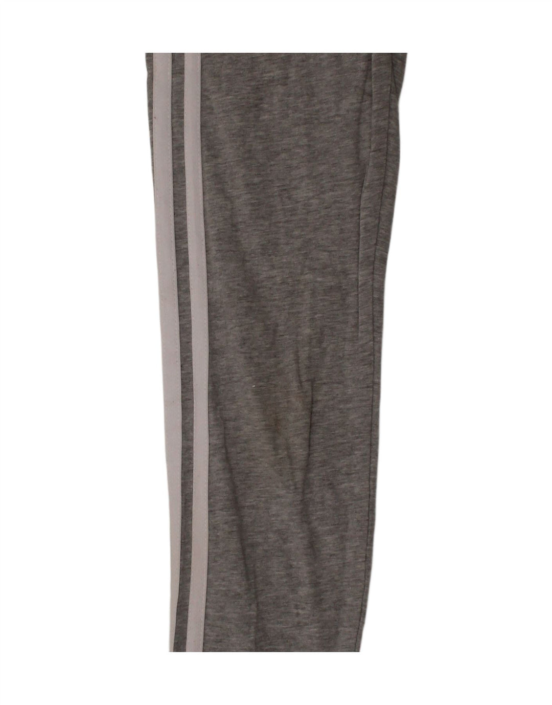 ADIDAS Girls Leggings 9-10 Years  Grey Cotton