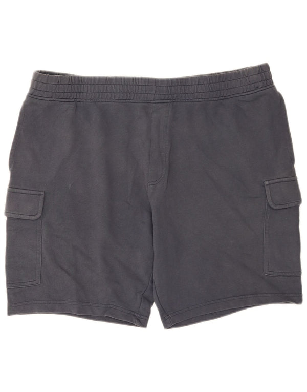 Marks & Spencer Mens Regular Fit Sport Shorts XL  Grey Cotton