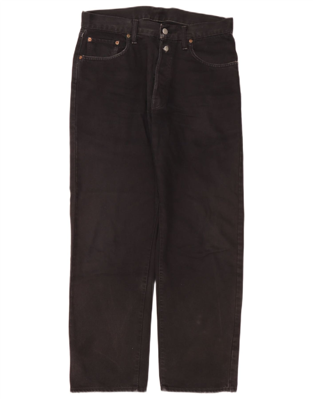 Replay Mens Straight Jeans W33 L30 Black