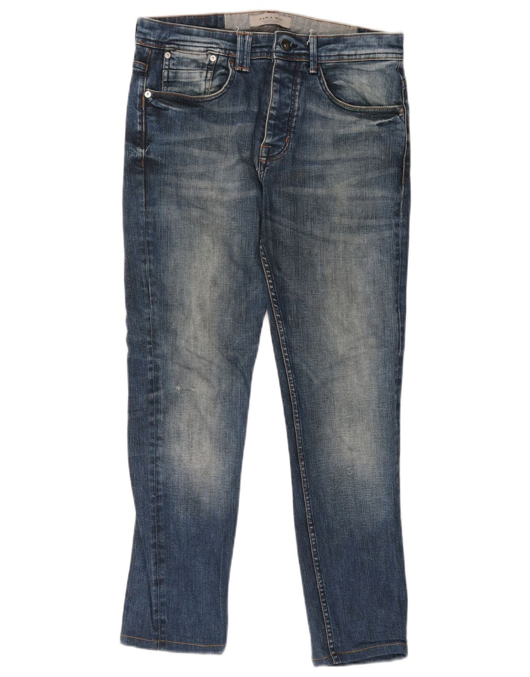 Zara Mens Skinny Jeans EU 40 Medium W31 L27 Blue