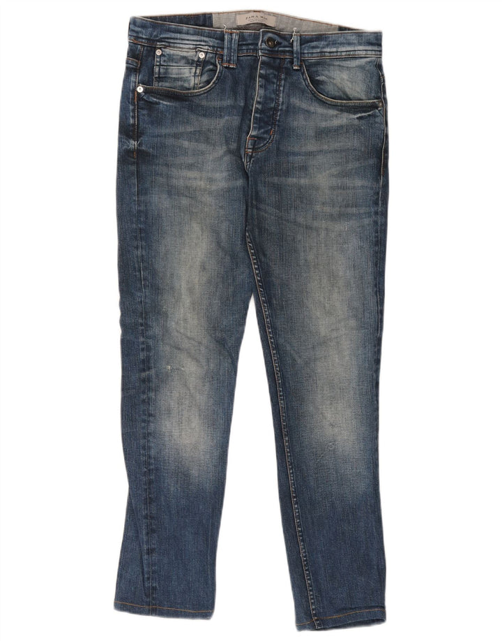 Zara Mens Skinny Jeans EU 40 Medium W31 L27 Blue