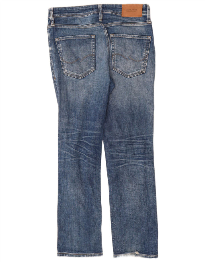 Jack & Jones Mens Slim Jeans W30 L30 Blue Cotton