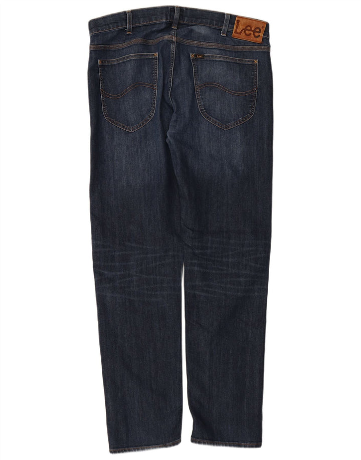 LEE Mens Straight Jeans W36 L31 Blue