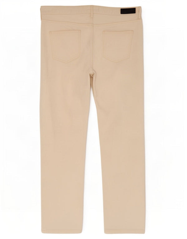 Marks & Spencer Womens Autograph Straight Jeans UK 16 Large W34 L28 White