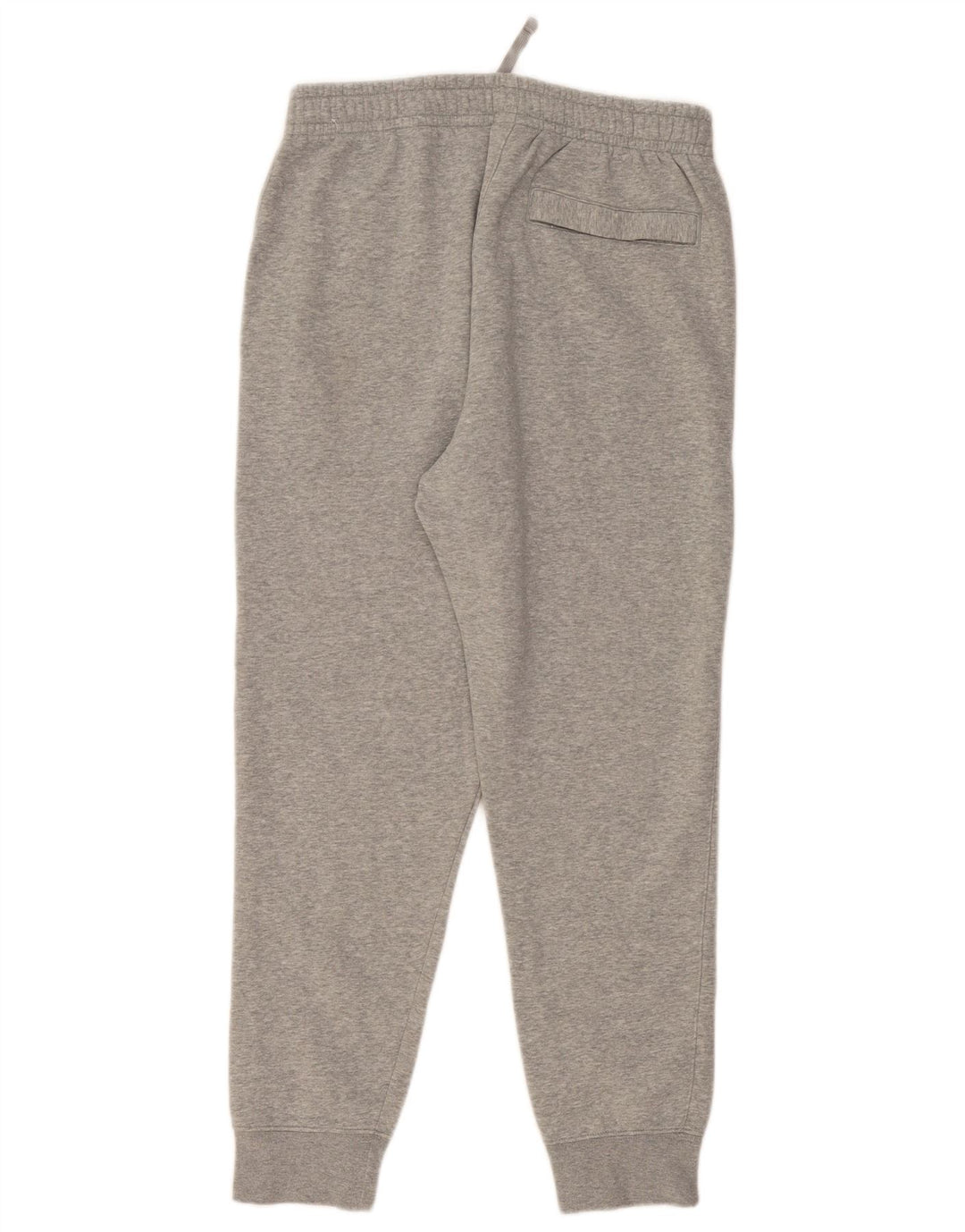 NIKE Mens Tracksuit Trousers Joggers Medium Grey Flecked Cotton