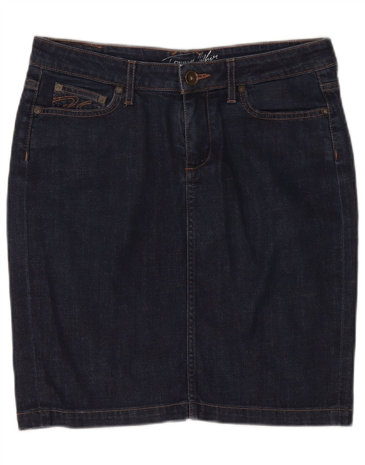 Tommy Hilfiger Womens Denim Skirt US 6 Medium W30  Navy Blue Cotton