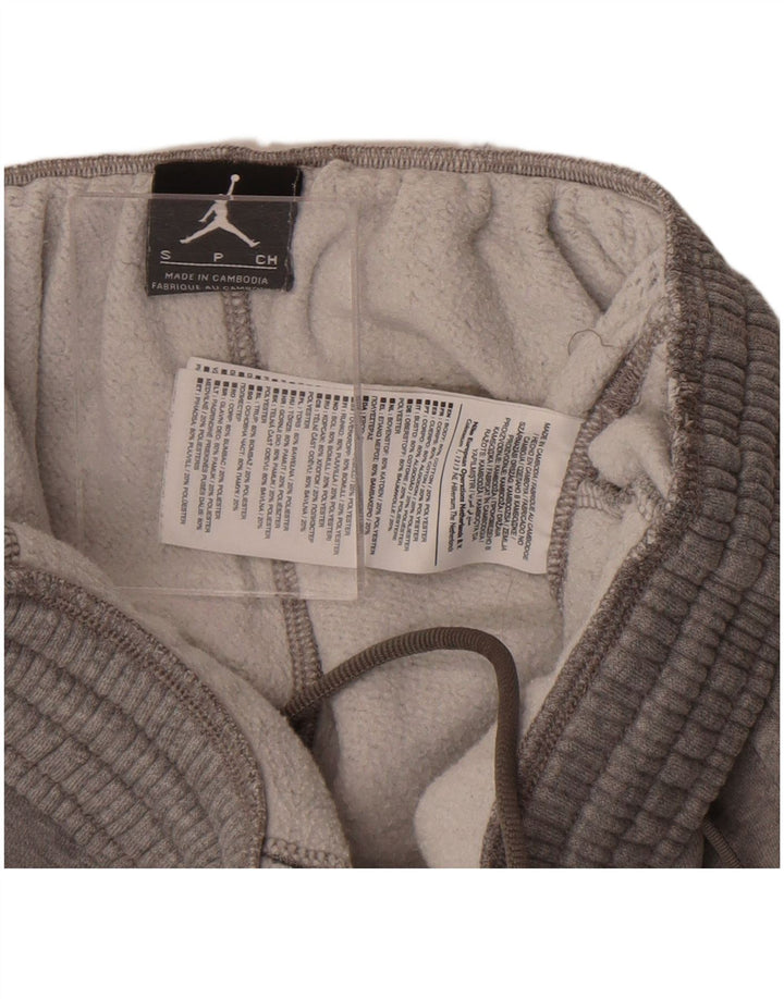 Jordan Mens Sport Shorts Small  Grey Cotton