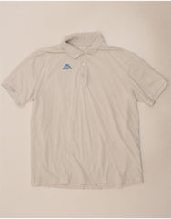 KAPPA Mens Polo Shirt 3XL White Cotton