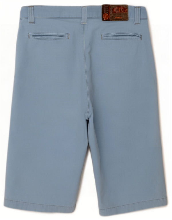 Jeckerson Mens Casual Shorts Large W34 Blue