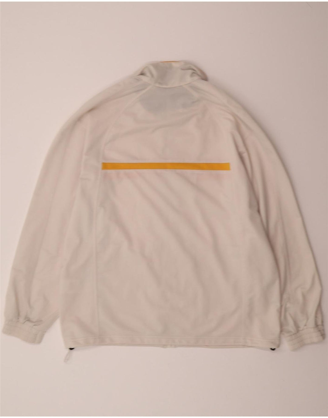 LOTTO Mens Tracksuit Top Jacket IT 52/56 XL White Polyester Vintage Lotto and Second-Hand Lotto from Messina Hembry 