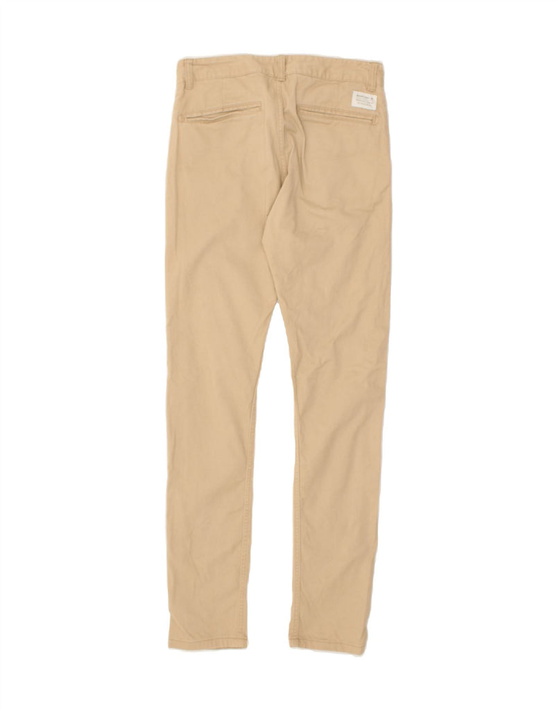 QUIKSILVER Mens Slim Chino Trousers W28 L29 Beige Cotton | Vintage Quiksilver | Thrift | Second-Hand Quiksilver | Used Clothing | Messina Hembry 