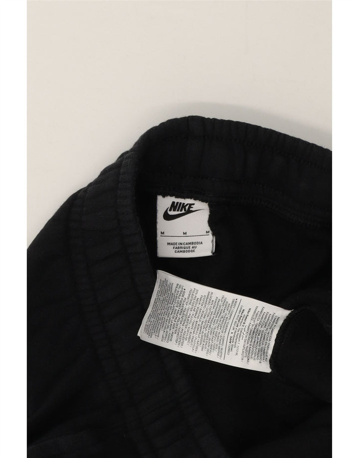 Nike Mens Tracksuit Trousers Joggers Medium Black Cotton