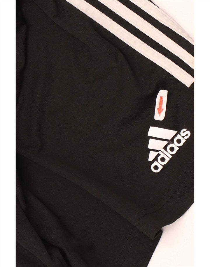 Adidas Mens Regular Sport Shorts Medium  Black Polyester Sports