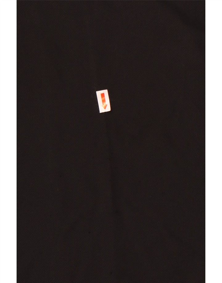 Nike Womens Dri Fit T-Shirt Top UK 18 XL Black Polyester