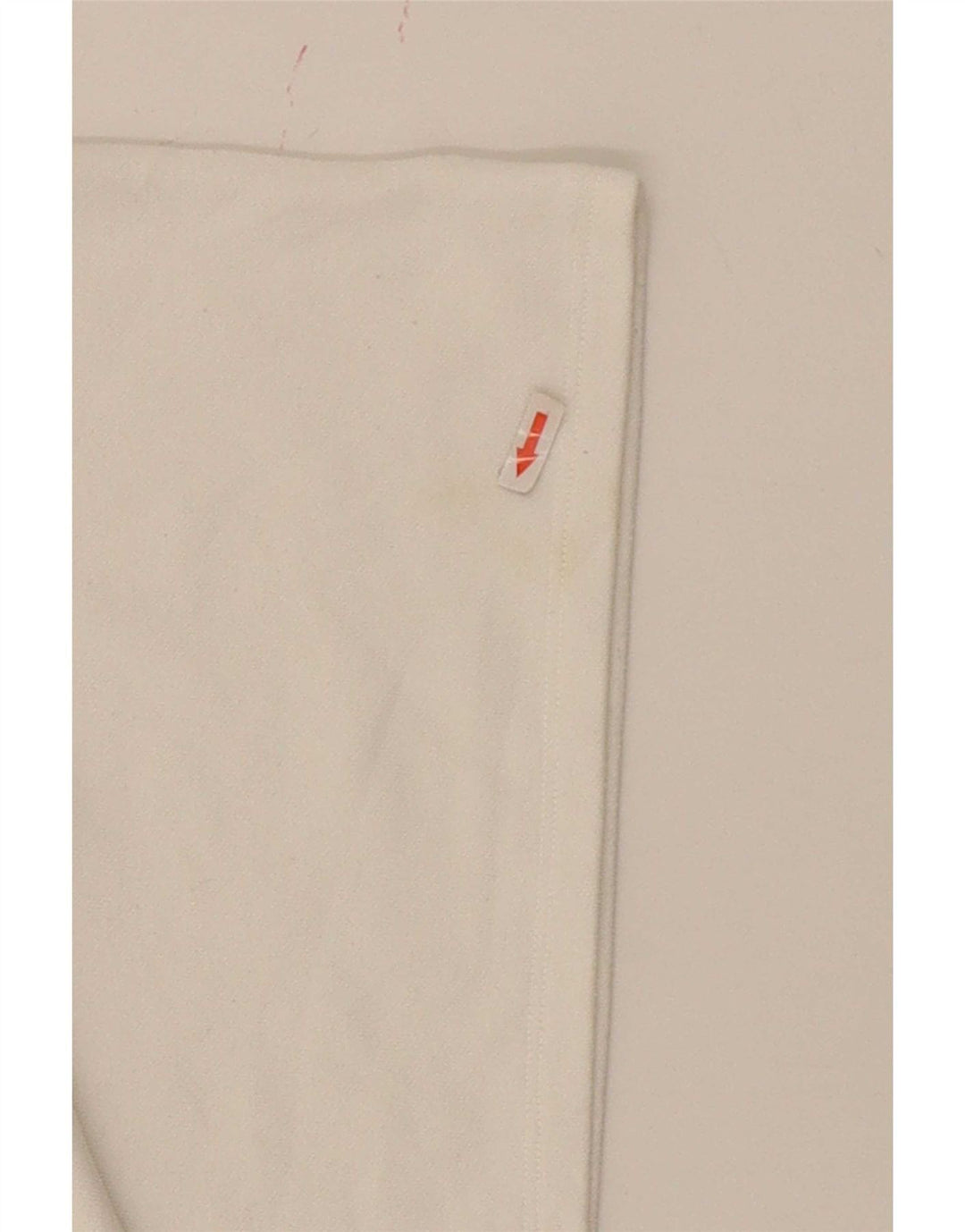 Champion Womens Oversized Crop Graphic Top Long Sleeve UK 10 Small White