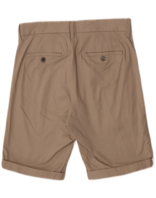Calvin Klein Mens Pegged Chino Shorts W30 Medium  Beige