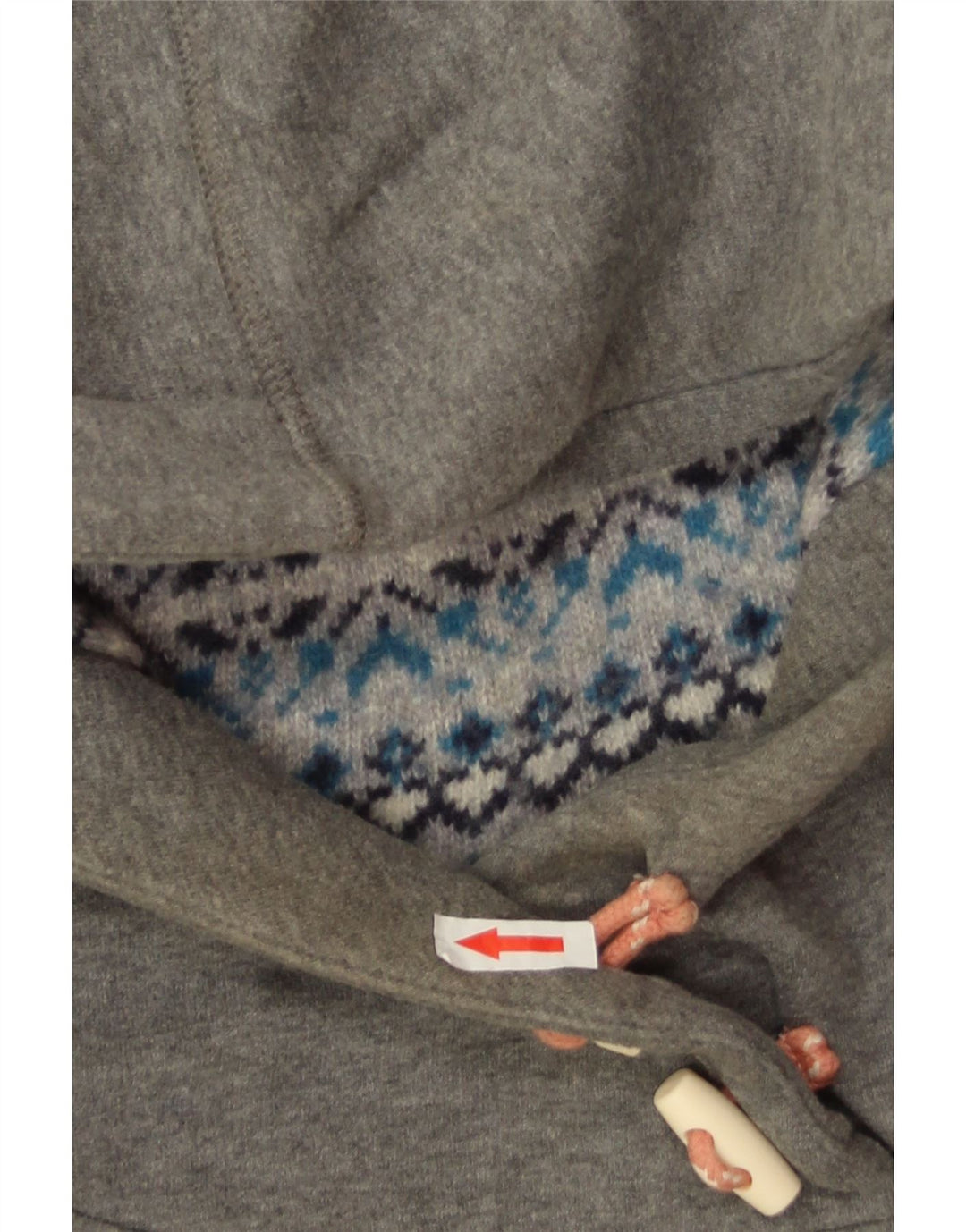 Playlife Womens Hoodie Jumper UK 10 Small Grey