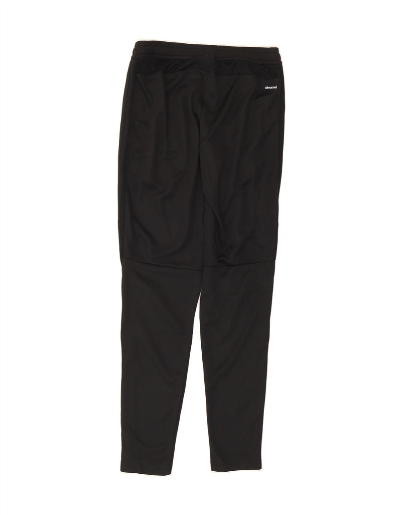 ADIDAS Womens Climacool Tracksuit Trousers UK 8/10 Small  Black Polyester Vintage Adidas and Second-Hand Adidas from Messina Hembry 