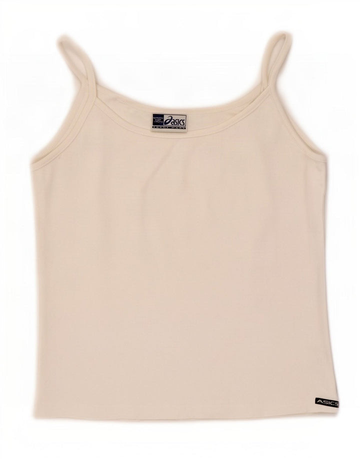 Asics Womens Cami Top UK 18 XL White