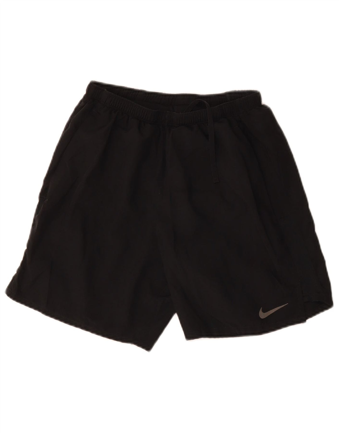 NIKE Womens Dri Fit Sport Shorts UK 8 Small  Black Polyester