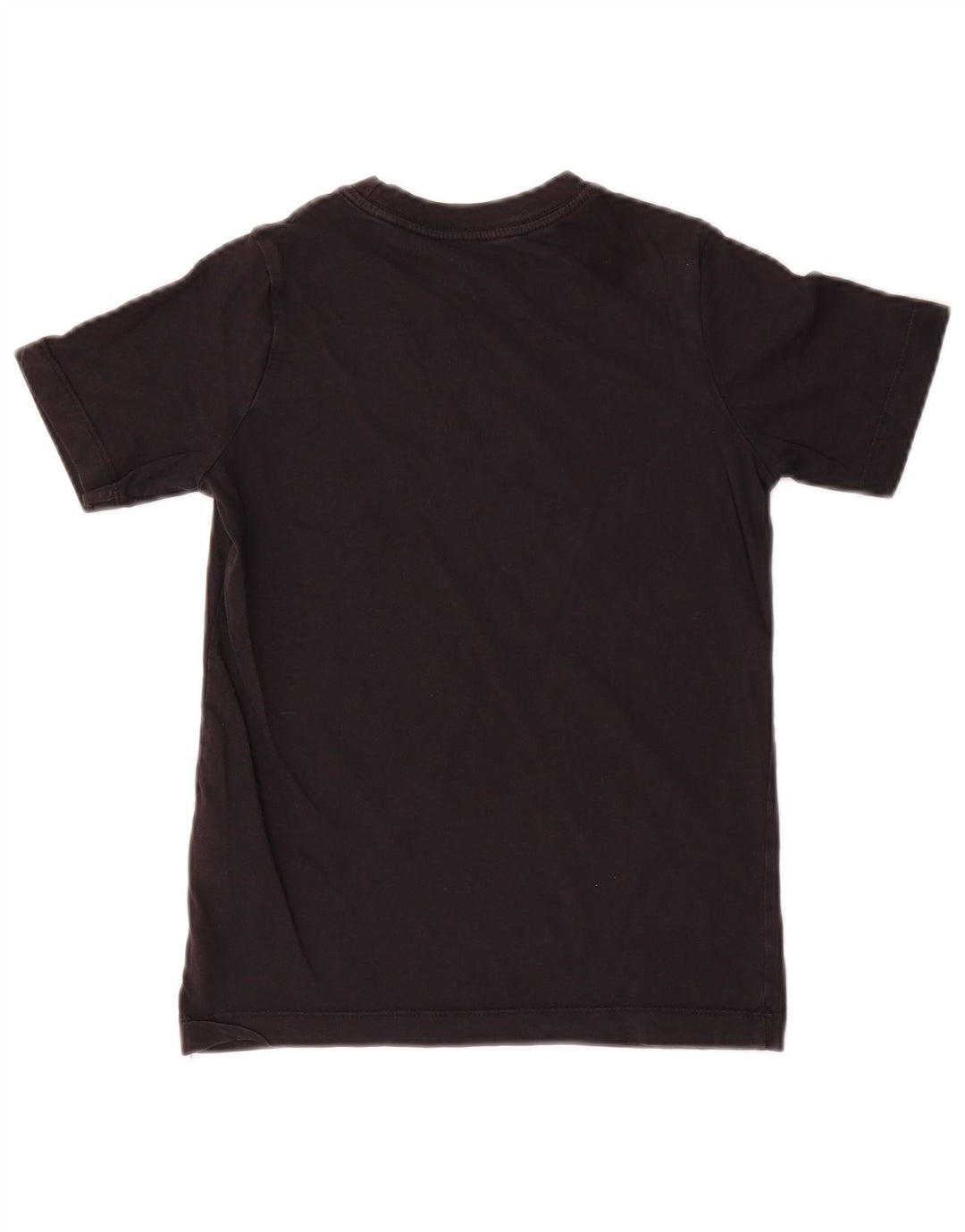 Nike Boys Graphic T-Shirt Top 8-9 Years Small Black Cotton