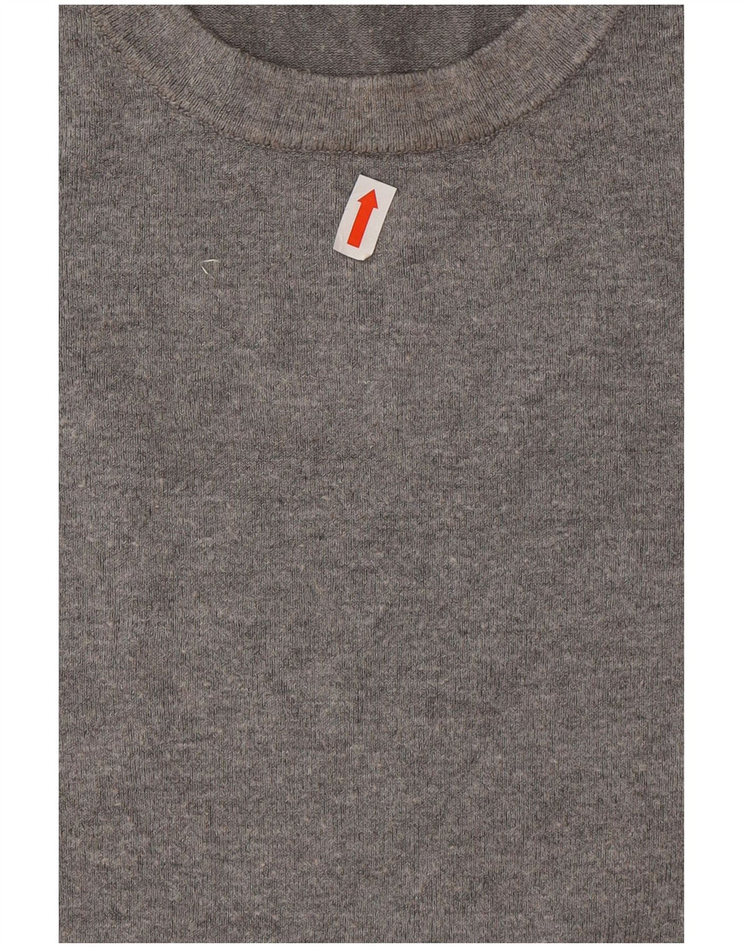 Zara Womens Crew Neck Jumper Sweater UK 14 Large Grey