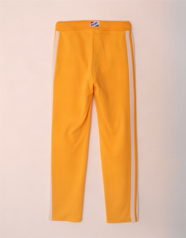 Wrangler Womens Tracksuit Trousers US 6 Medium Yellow